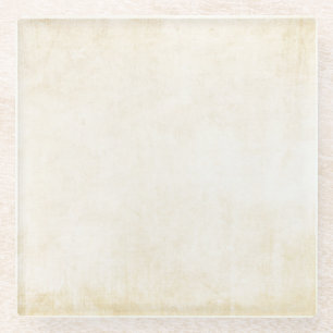 Old kraft paper: textured background glass coaster