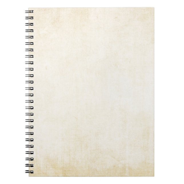 Old kraft paper: textured background notebook (Front)