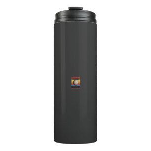 Old Lady Wildcat Vintage Funny Shirt Design_1 Thermal Tumbler
