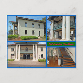 Old Lahaina Courthouse Postcard