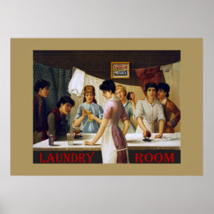 Old Laundry Room Sign