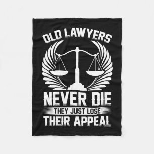 Old Lawyers Just Lose Their Appeal Fleece Blanket