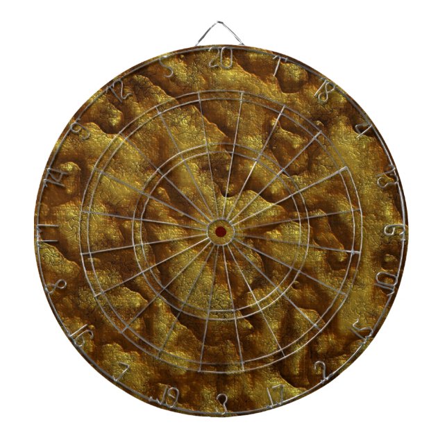 old Leather Dartboard (Front)