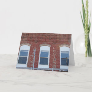 Old Legion Building in Brighton, Iowa Card
