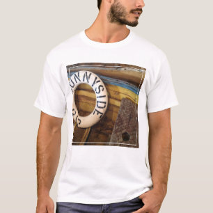 Old Life Preserver In An Abandoned Cannery T-Shirt