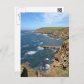 Old Lifeboat Ramp, Lizard Peninsula, Cornwall Postcard (Front/Back)