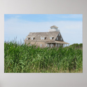Old Lifesaving Station Outer Banks NC Poster