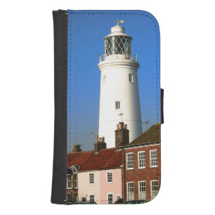 old lighthouse georgian houses seaside town samsung s4 wallet case