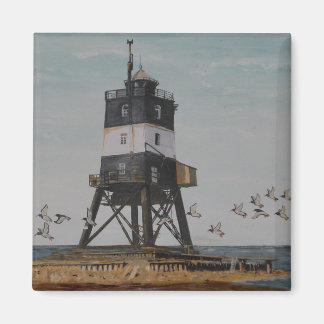 Old Lighthouse Voslap Magnet