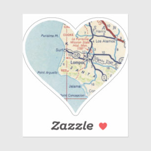 Old Lompoc California Map