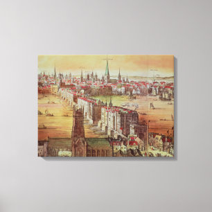 Old London Bridge Canvas Print