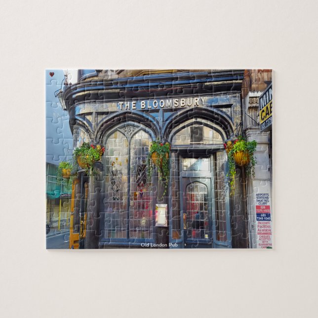 Old London Pub Jigsaw Puzzle (Horizontal)