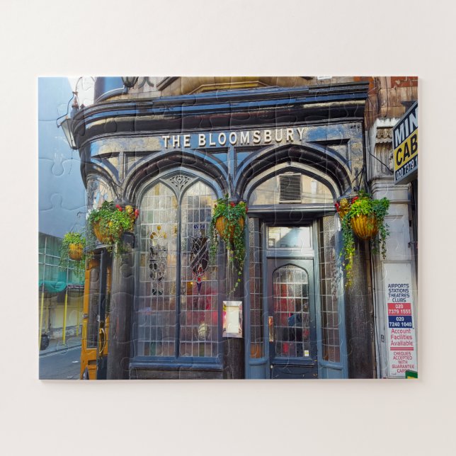 Old London Pubs. Jigsaw Puzzle (Horizontal)