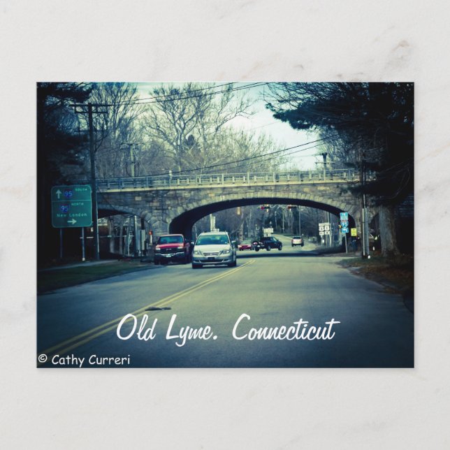 Old Lyme, Connecticut Postcard (Front)