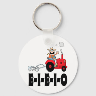 old macdonald eieio cartoon key ring