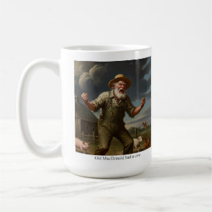 Old MacDonald had a cow. Coffee Mug
