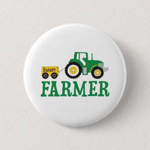 Old Macdonald Had a Farm My Farm Life for Kids 6 Cm Round Badge