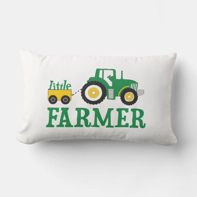 Old Macdonald Had a Farm My Farm Life for Kids Lumbar Cushion (Front)