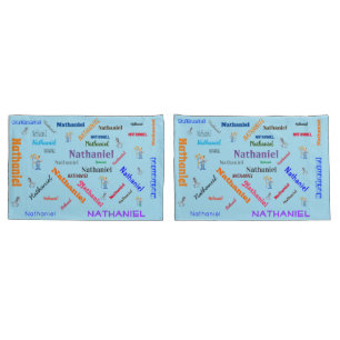 Old MacDonald's Farm Word Cloud Name Collage Pillowcase