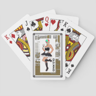 old maid sqrbll playing cards