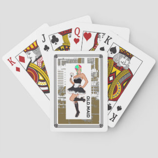 old maid sqrbll playing cards