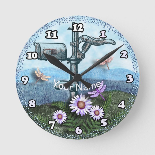 Old Mailbox  Clock (Front)