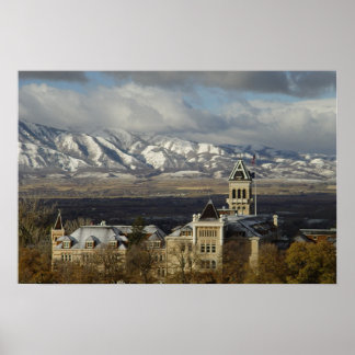 Old Main in Morning Poster