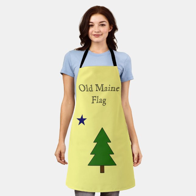 Old Maine Flag Apron (Worn)