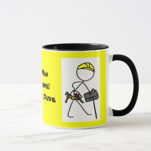 Old Man Awesome ! Builder Dude. mug 1