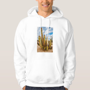 Old Man Cactus portrait, Mexico Hoodie