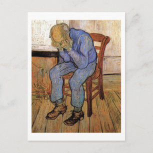 Old Man in Sorrow Van Gogh Fine Art Postcard