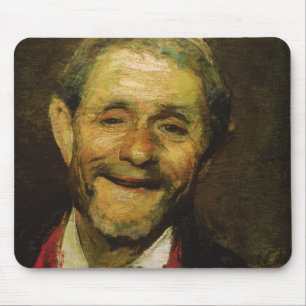 Old Man Laughing, 1881 Mouse Mat