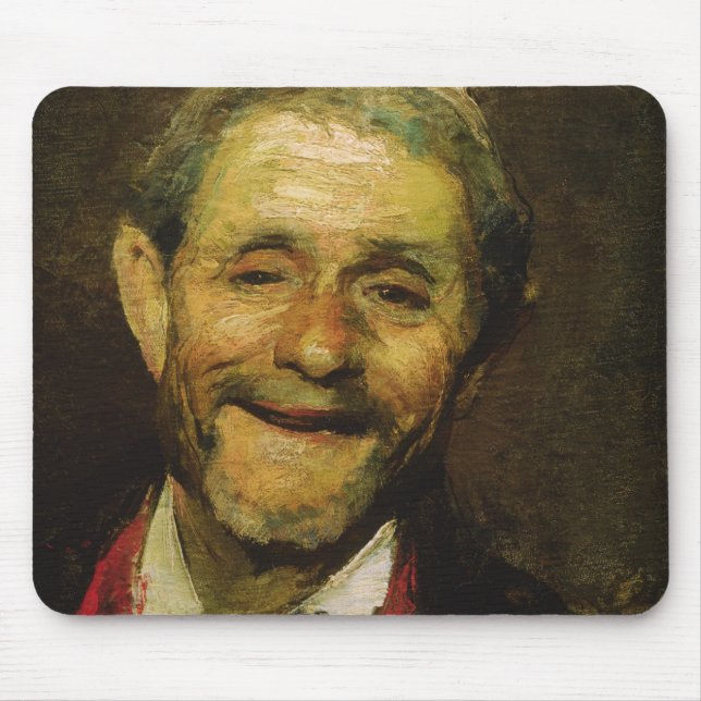 Old Man Laughing, 1881 Mouse Mat (Front)