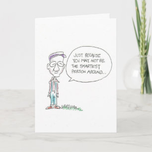 Old man  not smart card