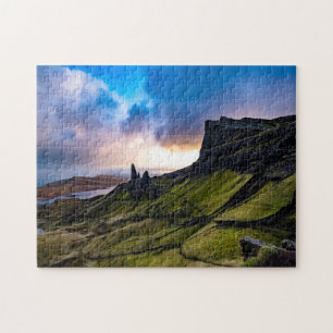 Old Man of Storr Isle of Sky Scotland Travel Jigsaw Puzzle