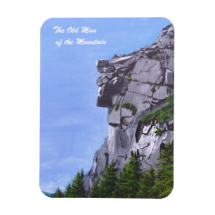 Old Man of the Mountain Magnet