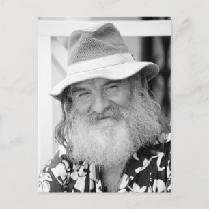 Old man postcard
