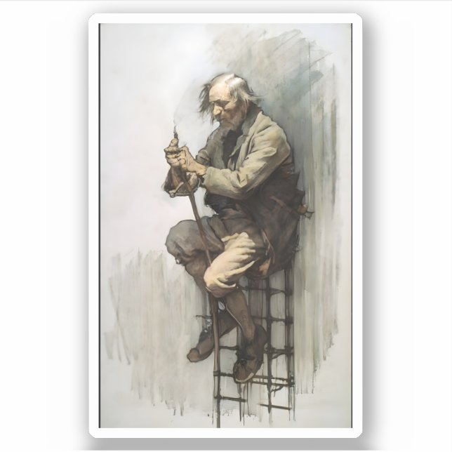 Old Man Sketch (Front)