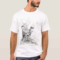 "Old Man Tree Spirit" graphite