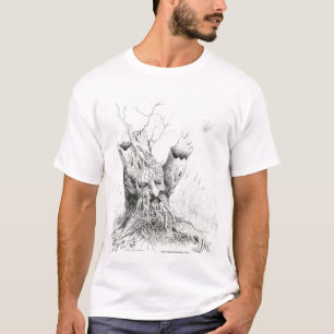 "Old Man Tree Spirit" graphite T-Shirt