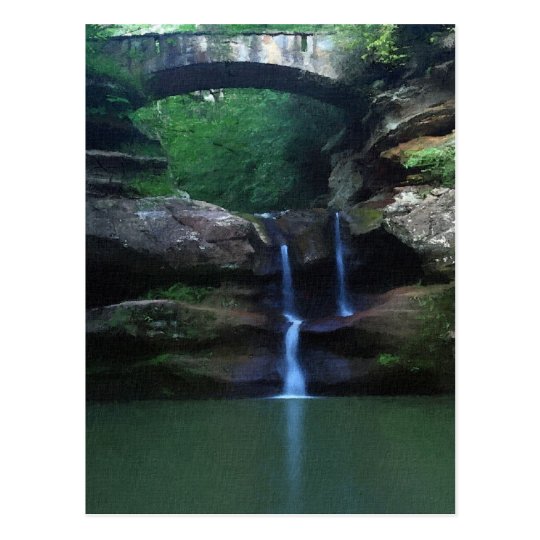 Old Man's Cave Postcard