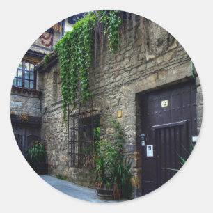 Old Mansion Classic Round Sticker