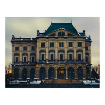 Old Mansion Print Poster