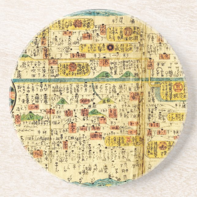 Old map Kansai Coaster (Front)