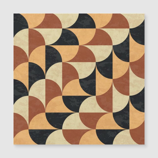 Old marble floor, geometric seamless texture. (Front)