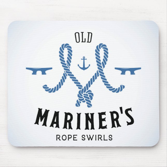 Old Mariner Poster Mouse Mat (Front)