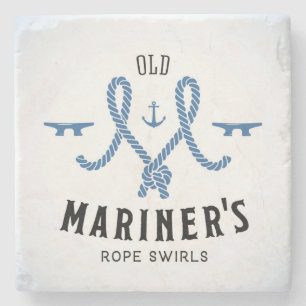 Old Mariner Poster Stone Coaster