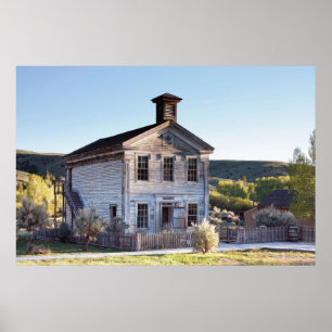 OLD MASONIC LODGE & SHOOLHOUSE POSTER