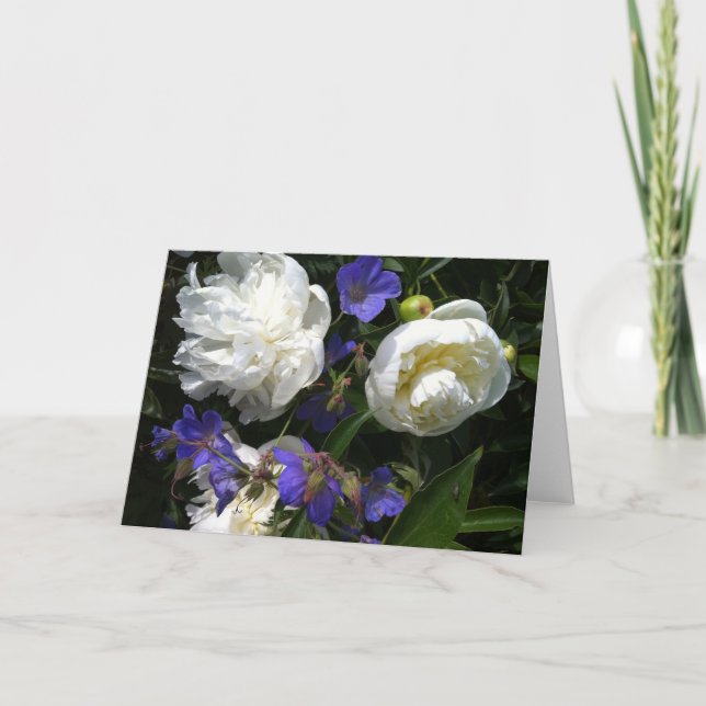 Old Masters Garden Note Card (Front)
