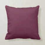 Old Mauve Solid Plain Colour Cushion<br><div class="desc">Trend colour. Has a cosy,  smart,  modern look.
Applicable,  colourful work with many colour combinations. 
Has a classic,  luxurious,  and modern appearance.
Hex No.: 68223E</div>